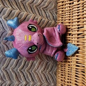 Play @ Jay Gemmy Unicorn Dinosaur Blue Surprise Gem 6" Plush